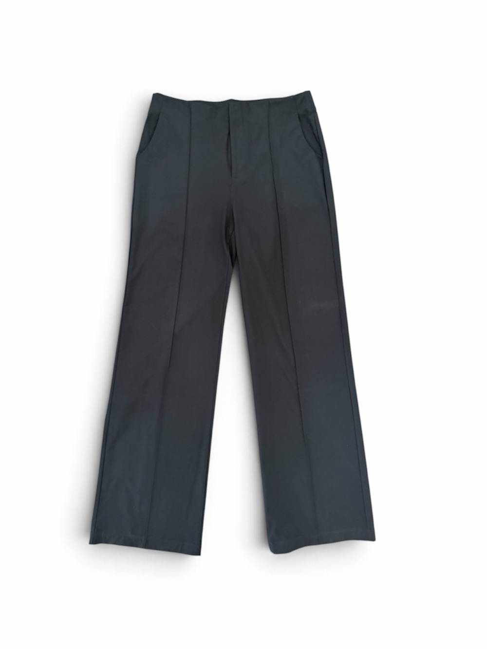 Vuori Women’s Meta Black Wide-Leg Trouser Pants size Large